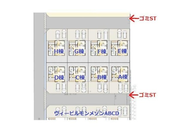 ラ・クレセントの物件外観写真